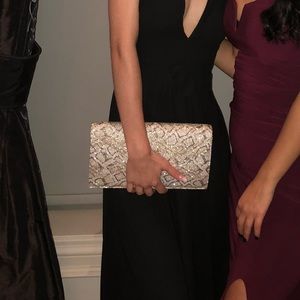 Sparkly multi coloured clutch